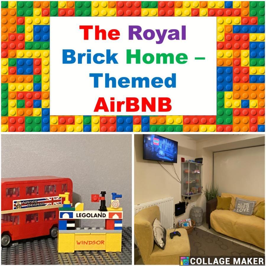 Royal Brick Home - Sleeps 5 To 6 - No Ulez - Tube Nearby - Free Parking - Lego Themed Slough Exterior foto